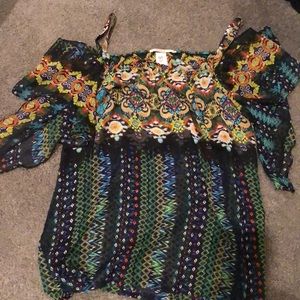 Language flowy shirt